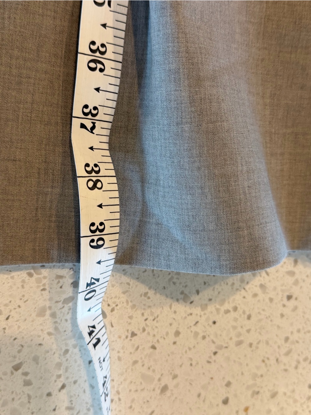 Brooks Brothers Light Gray Cap-Sleeve Sheath Midi Dress - Picture 6 of 9